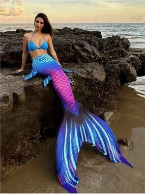 New Blue-Purple Mermaid Tail ❤️